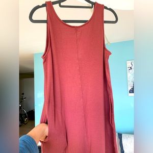 Fabletics one piece pink jumpsuit/romper very soft and comfy, great lounge wear